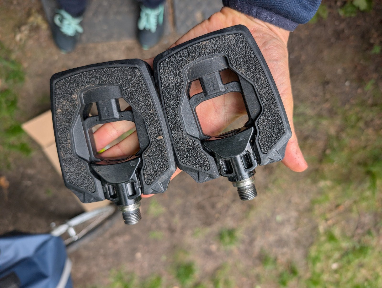 Union vouwpedalen SP-157 sandblock AM zwart, Fietsen en Brommers, Ophalen of Verzenden