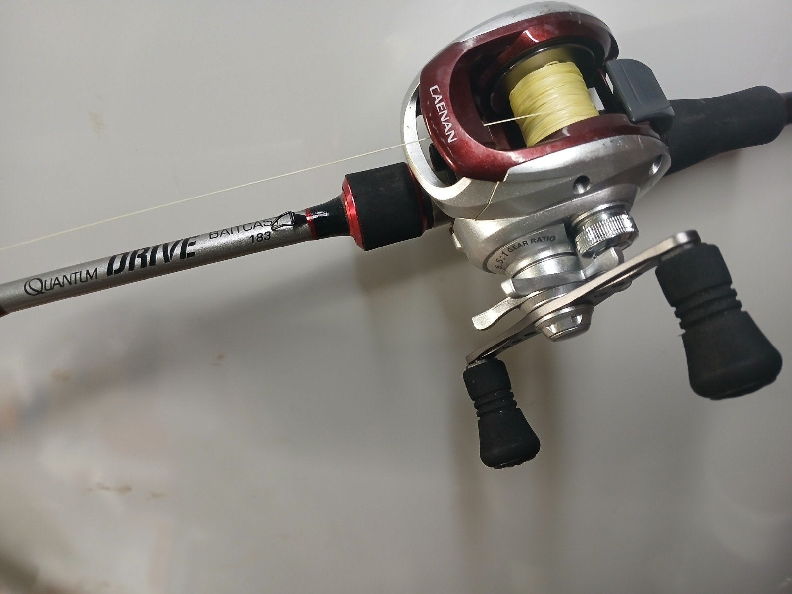 baitcaster  + baitcaster stok, Ophalen
