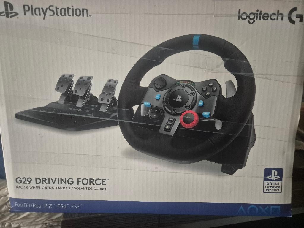 Ps G29 race stuur en pedalen, Ophalen, Zo goed als nieuw, Stuur of Pedalen, PlayStation 4