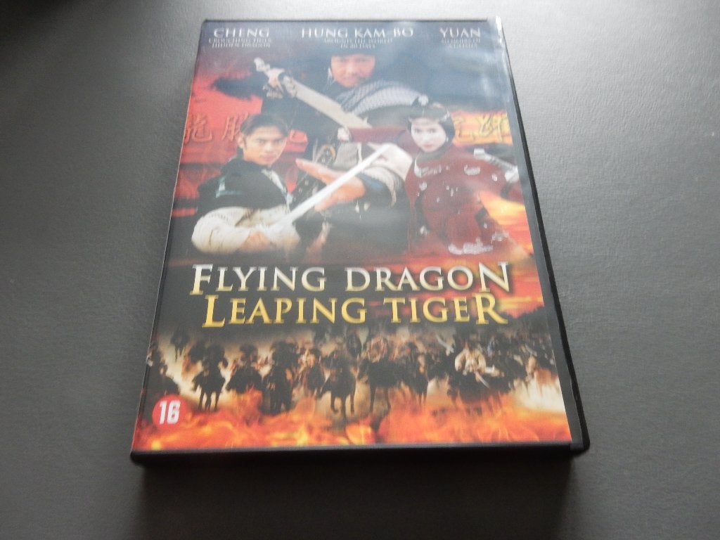 nr.908 - Dvd: flying dragon leaping tiger - actie, Vanaf 16 jaar, Nederlands, Actie, Ophalen of Verzenden