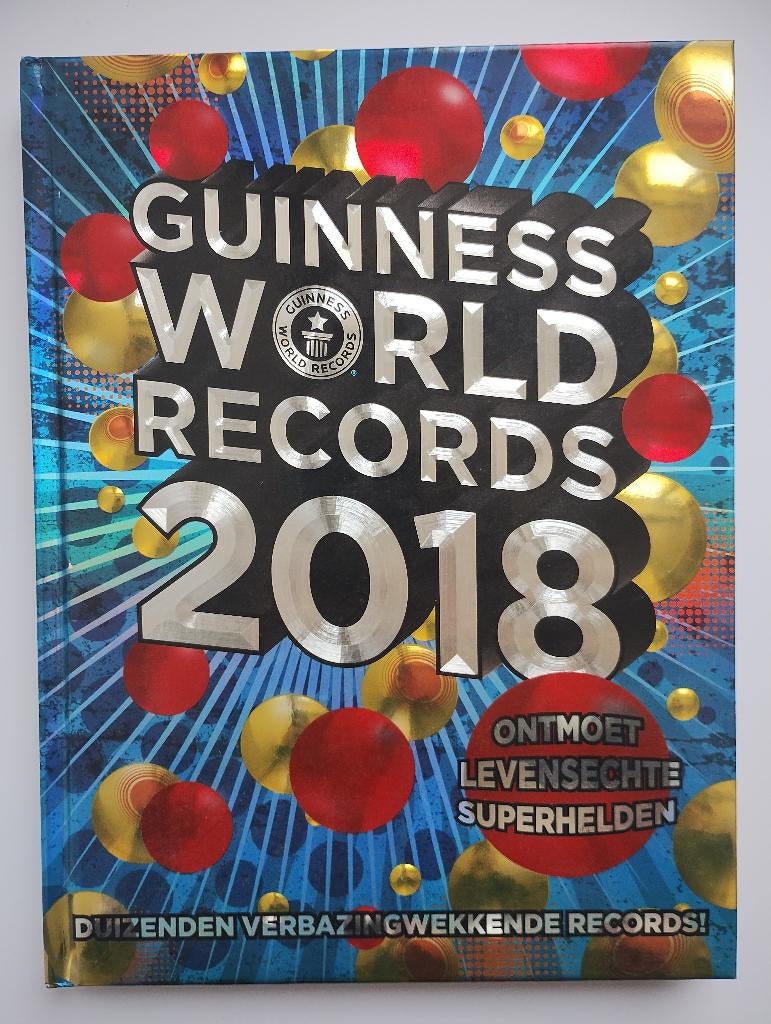 Guinness World Records Editie 2018, Ophalen of Verzenden, Zo goed als nieuw