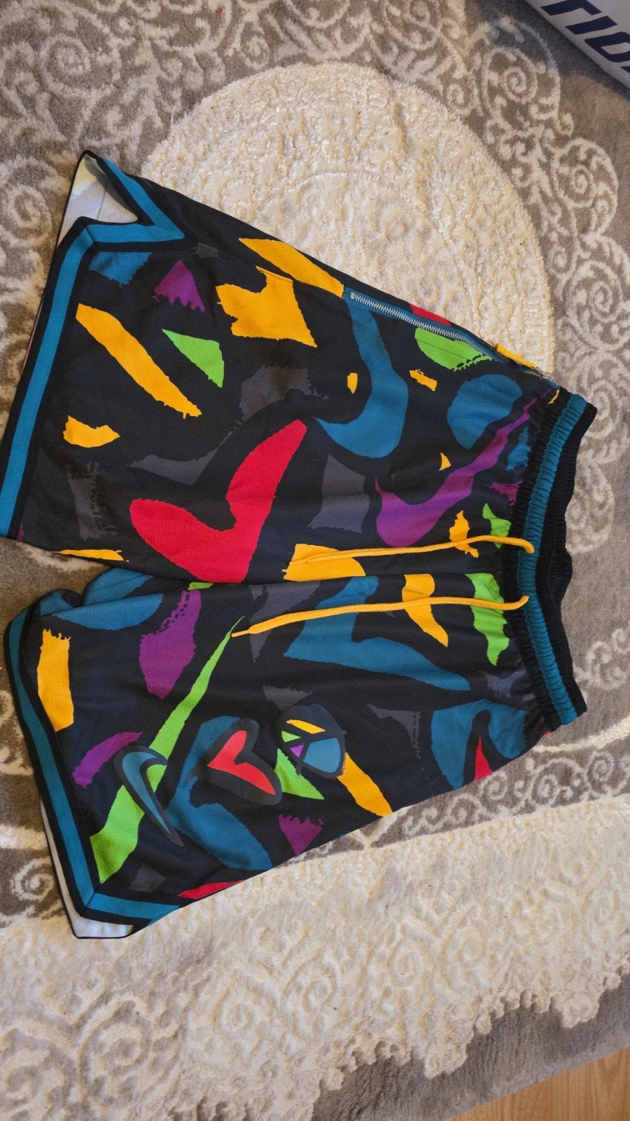 Nike Short M Multicolore Graffiti 90s, Ophalen of Verzenden, Blauw