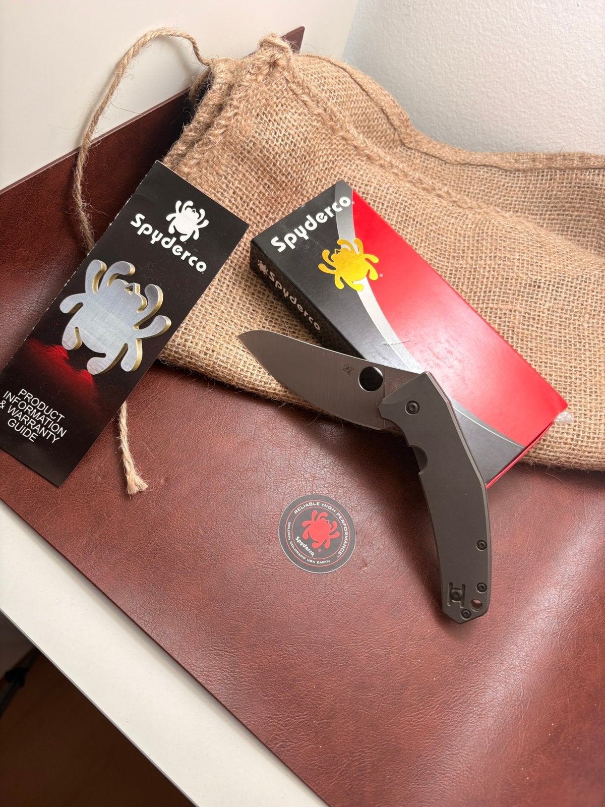 Spyderco Spydie Chef zakmes (Niewstaat), Caravans en Kamperen, Ophalen of Verzenden, Zo goed als nieuw