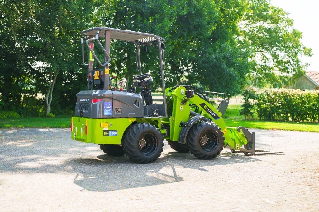 E-Kraft E1000 PRO Lithium minishovel wiellader (bj 2026), Wiellader of Shovel