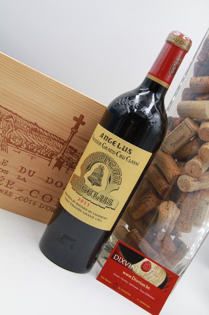 Chateau Angélus — Premier Grand Cru Classé St-Emilion. 2011, Verzamelen, Frankrijk, Nieuw, Ophalen of Verzenden, Rode wijn