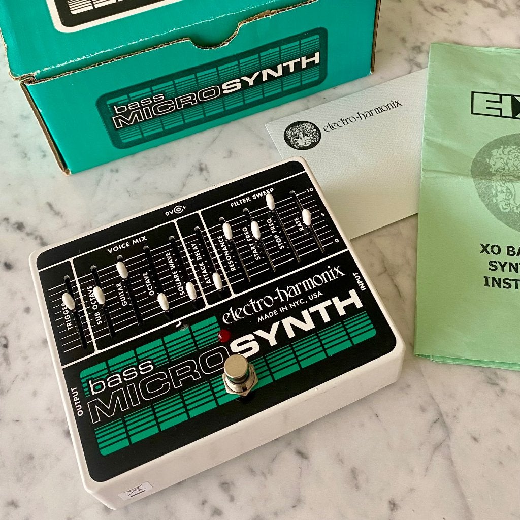 Electro Harmonix Bass Micro Synthesizer effectpedaal, Muziek en Instrumenten, Effecten, Ophalen of Verzenden, Overige typen
