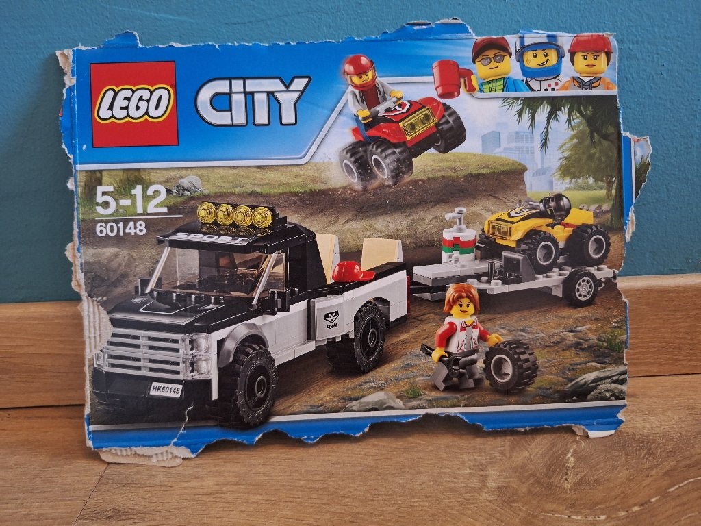 Lego City 60148 - L'équipe de course de VTT, Enfants & Bébés, Jouets | Duplo & Lego, City, Lego, Ensemble complet, Comme neuf