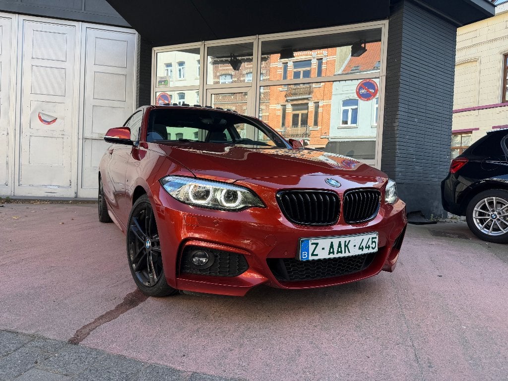 BMW 220i PACK M B48 - GARANTIE 1an, Autos, Noir, 2 portes, 1998 cm³, 4 cylindres