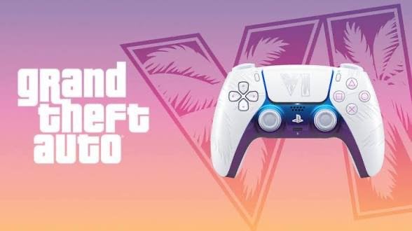 Ps5 controller GTA VI wit, Enlèvement ou Envoi, PlayStation 5, Contrôleur, Neuf