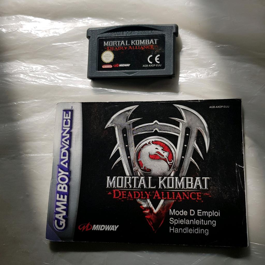 Mortal kombat game boy advance