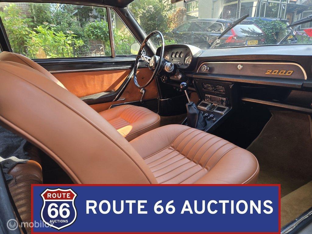 Lancia Flavia | 1969 | Route 66 Auctions, Auto's, Oldtimers, Zwart, Bedrijf, Handgeschakeld, Overige carrosserie