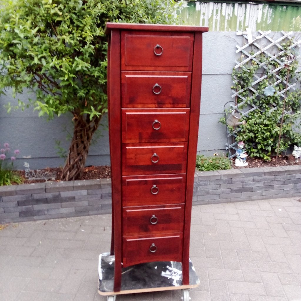 ladekast massief hout, Ophalen, Gebruikt