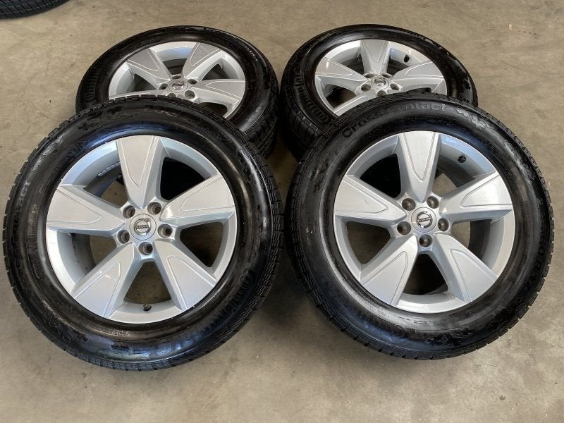 17 inch originele velgen + winterbanden Volvo XC40 31680565, Pneus et Jantes, Pneus hiver, -, 17 pouces