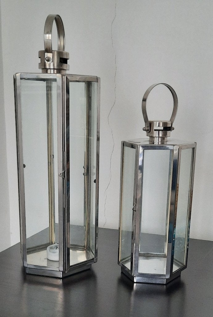 Set van 2 decoratieve lantaarns -Lifestyle, Huis en Inrichting, Ophalen