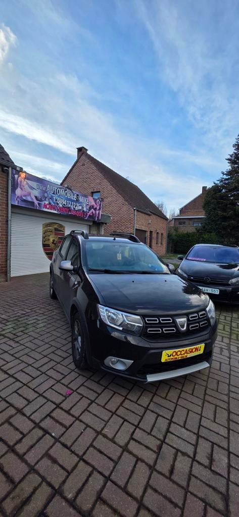 Dancia sandero steway 2018 137000km 0.900cc, Entreprise, Achat, Logan