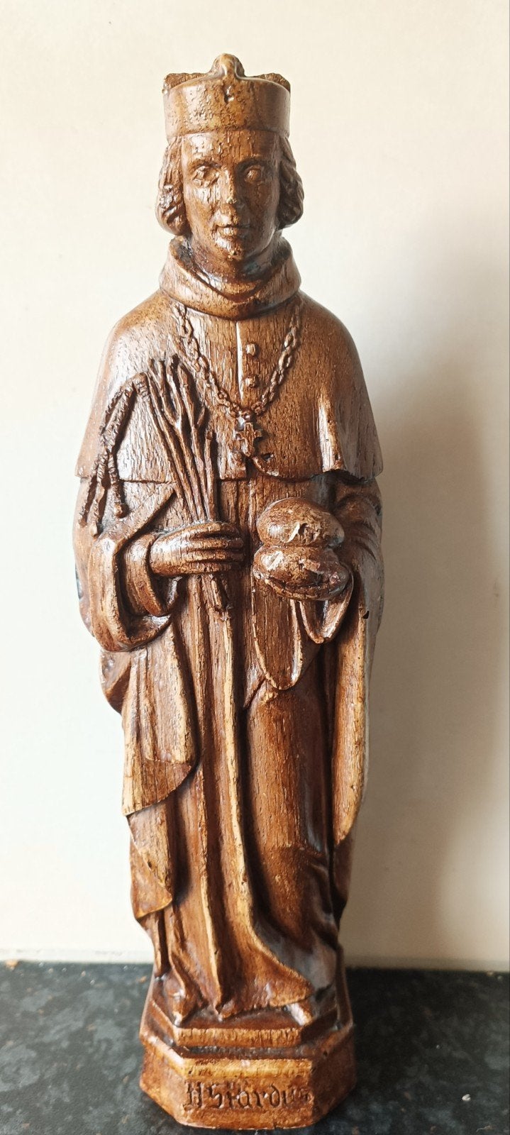 Zeldzaam heilige beeld ST.Siardus religie, Ophalen of Verzenden