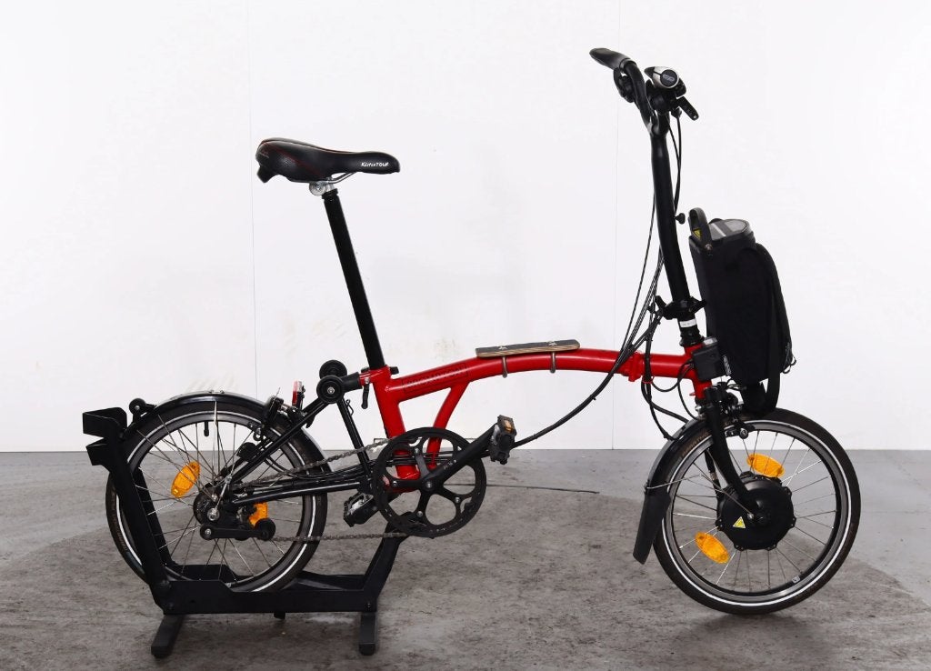 Brompton C-line elektrische fiets, Ophalen, Gebruikt, Brompton, 16 tot 18 inch
