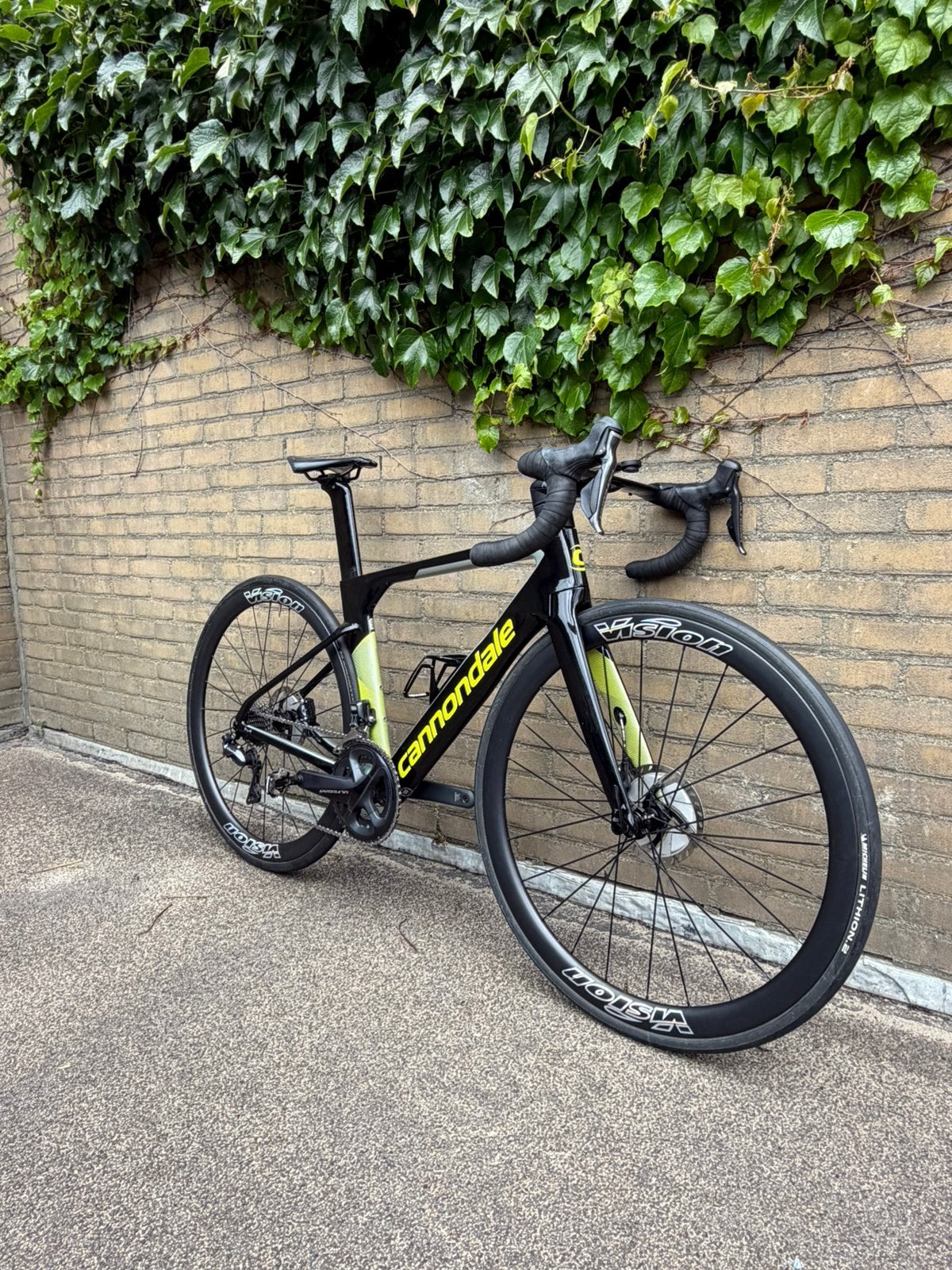 Cannondale systemsix| Hi-MOD |51| Ultegra Di2 | Vision SC40, Ophalen, Zo goed als nieuw, Carbon, Giant
