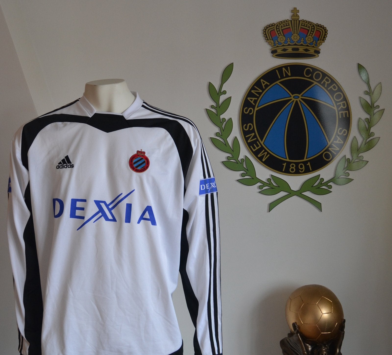 Maillot préparé pour le match Club Brugge De Cock, Collections, Enlèvement ou Envoi, Utilisé, Maillot