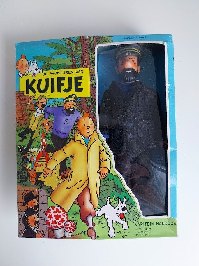 Tintin , Capitaine Haddock ancien en boite, Collections, Personnages de BD, Enlèvement ou Envoi, Tintin