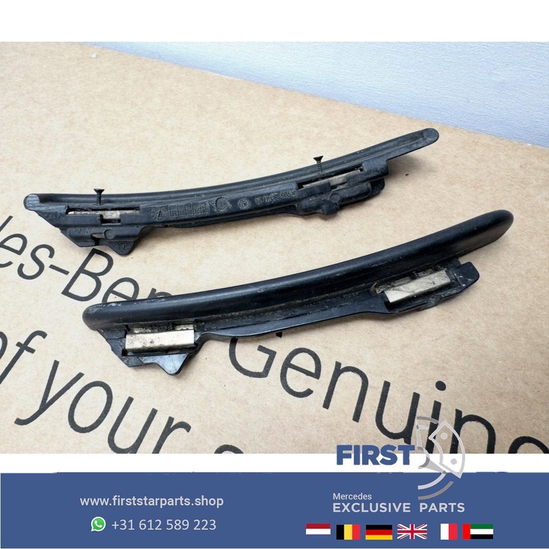 C GLC KLASSE AMG WIELKAST AERO SPLITTER SET ACHTERSCHERM SPO, Auto-onderdelen, Gebruikt, Ophalen of Verzenden, Achter, -