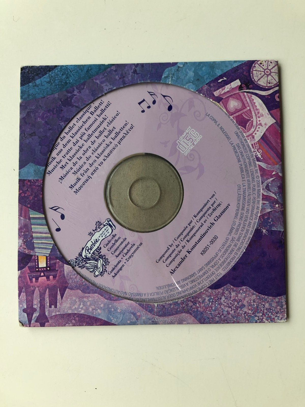 CD Barbie Assepoester met klassieke balletmuziek, Verzamelen, Poppenhuizen en Toebehoren, Ophalen, Nieuw, Overige typen