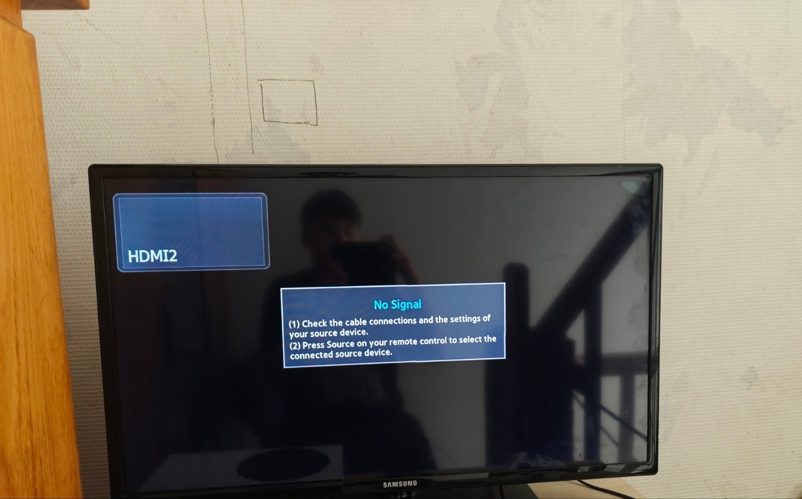 Samsung Ty hut rant is klein bitu koop in du hoek Samsung tv, Ophalen of Verzenden