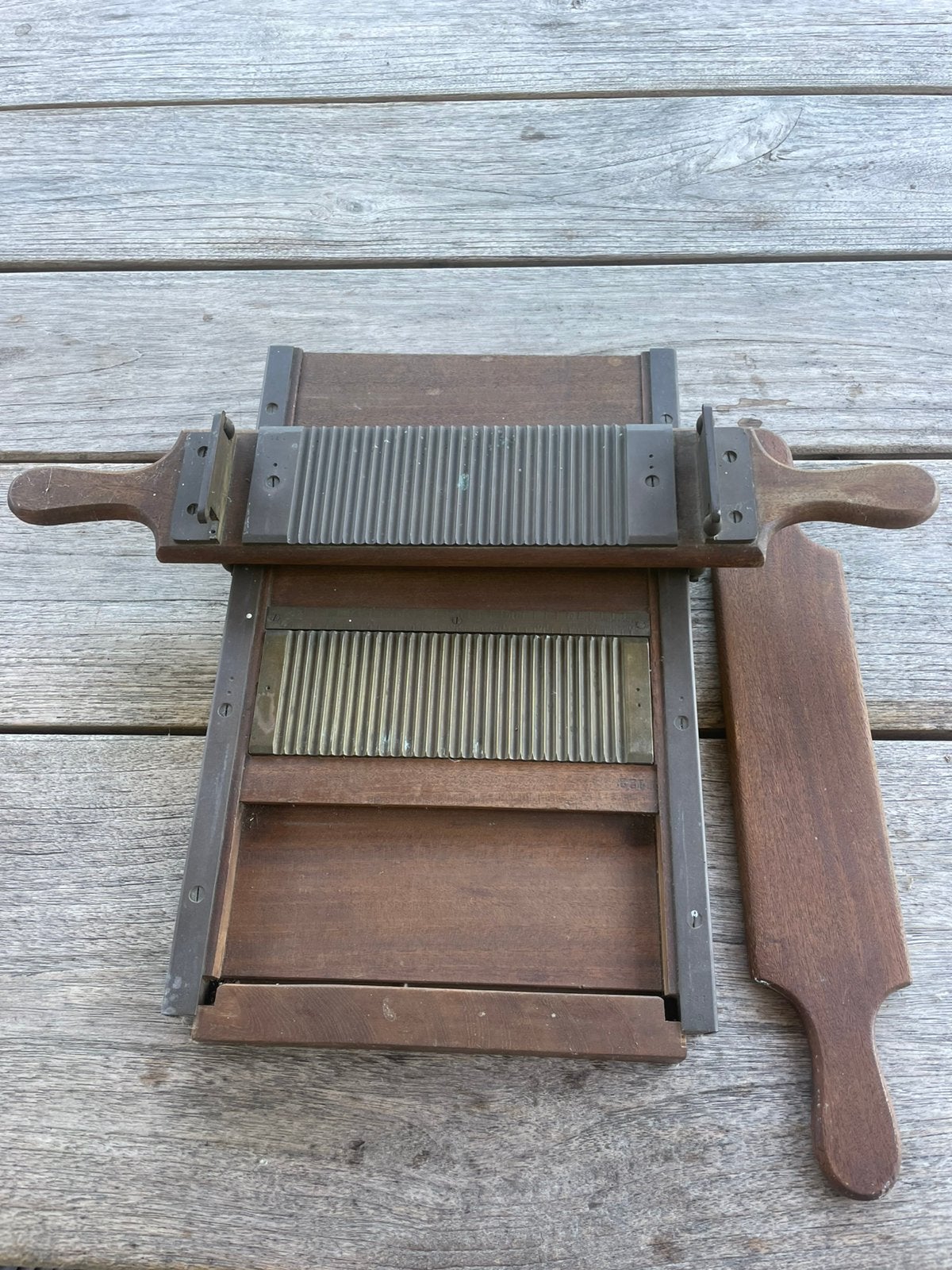 Antieke pillenmaker/pillenplank, Antiek en Kunst, Ophalen of Verzenden