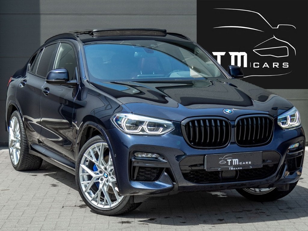 BMW X4M Pano dak head-up, Automaat, Euro 6, 2995 cc, Blauw