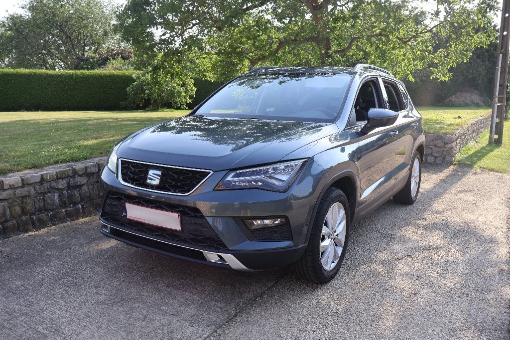 SEAT ATECA, Auto's, Seat, Voorwielaandrijving, Stof, Blauw, Ateca