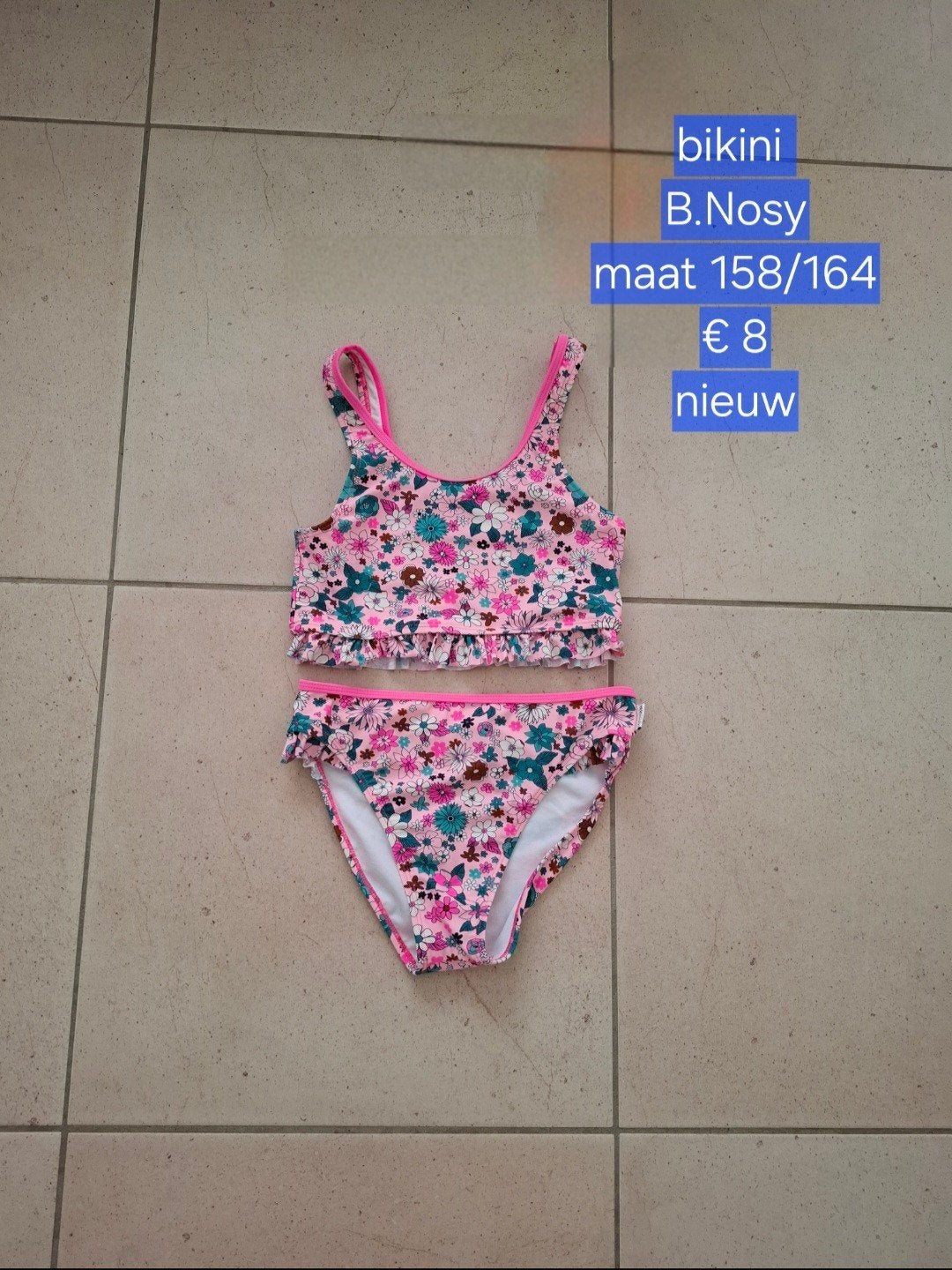 Bikini B.Nosy nieuw, Kinderen en Baby's, Kinderkleding | Kinder-zwemkleding, B.Nosy, Bikiniset, Meisje, Nieuw