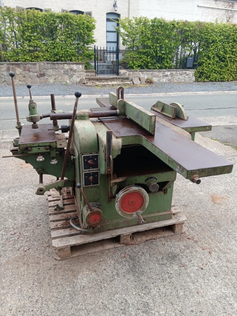 Raboteuse dégauchisseuse, Enlèvement