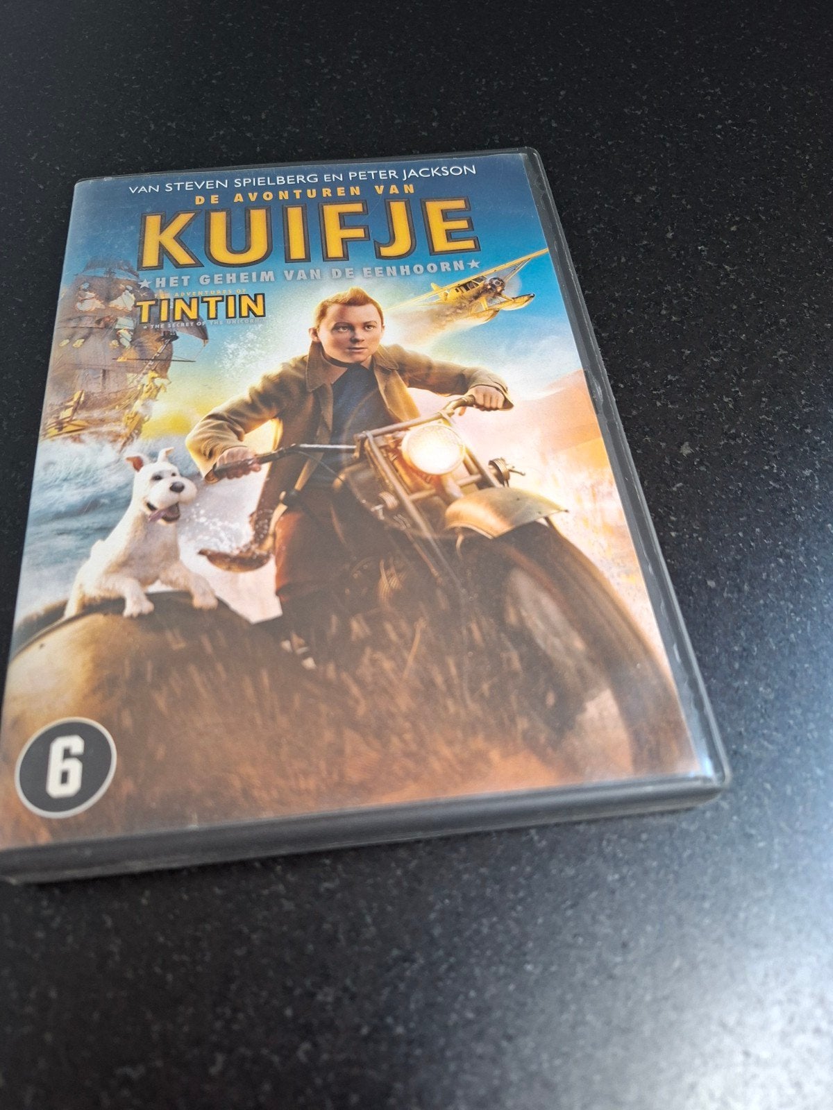 DVD Tintin, Enlèvement ou Envoi, Comme neuf, Néerlandais