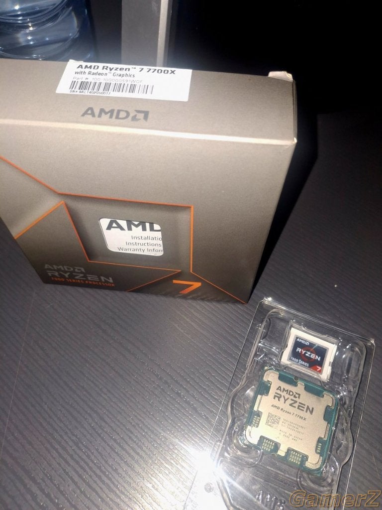 amd ryzen 7 7700x am5, Enlèvement, Comme neuf