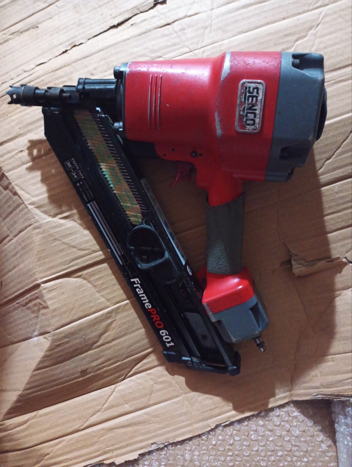 Senco Pro 601 nagel pistool tacker, Ophalen