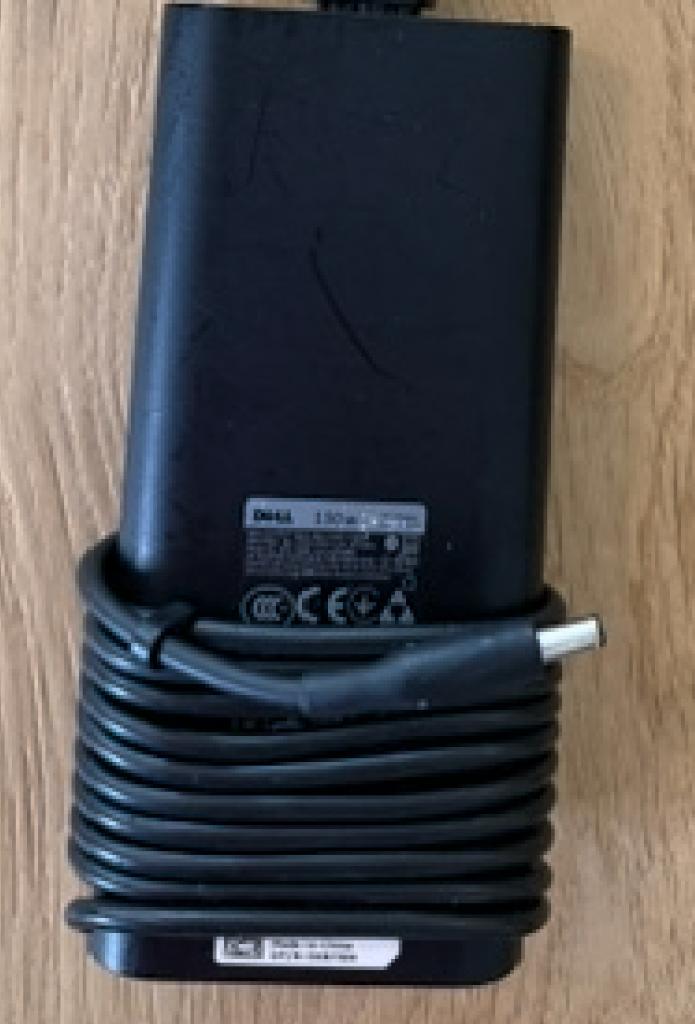 Oplader Dell 130W 7,4mm met oplaadkabel, Ophalen, Zo goed als nieuw, Dell