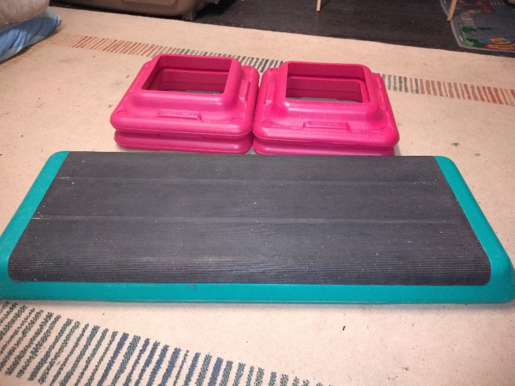 STEP, Sport en Fitness, Ophalen, Gebruikt, Armen, Stepbank
