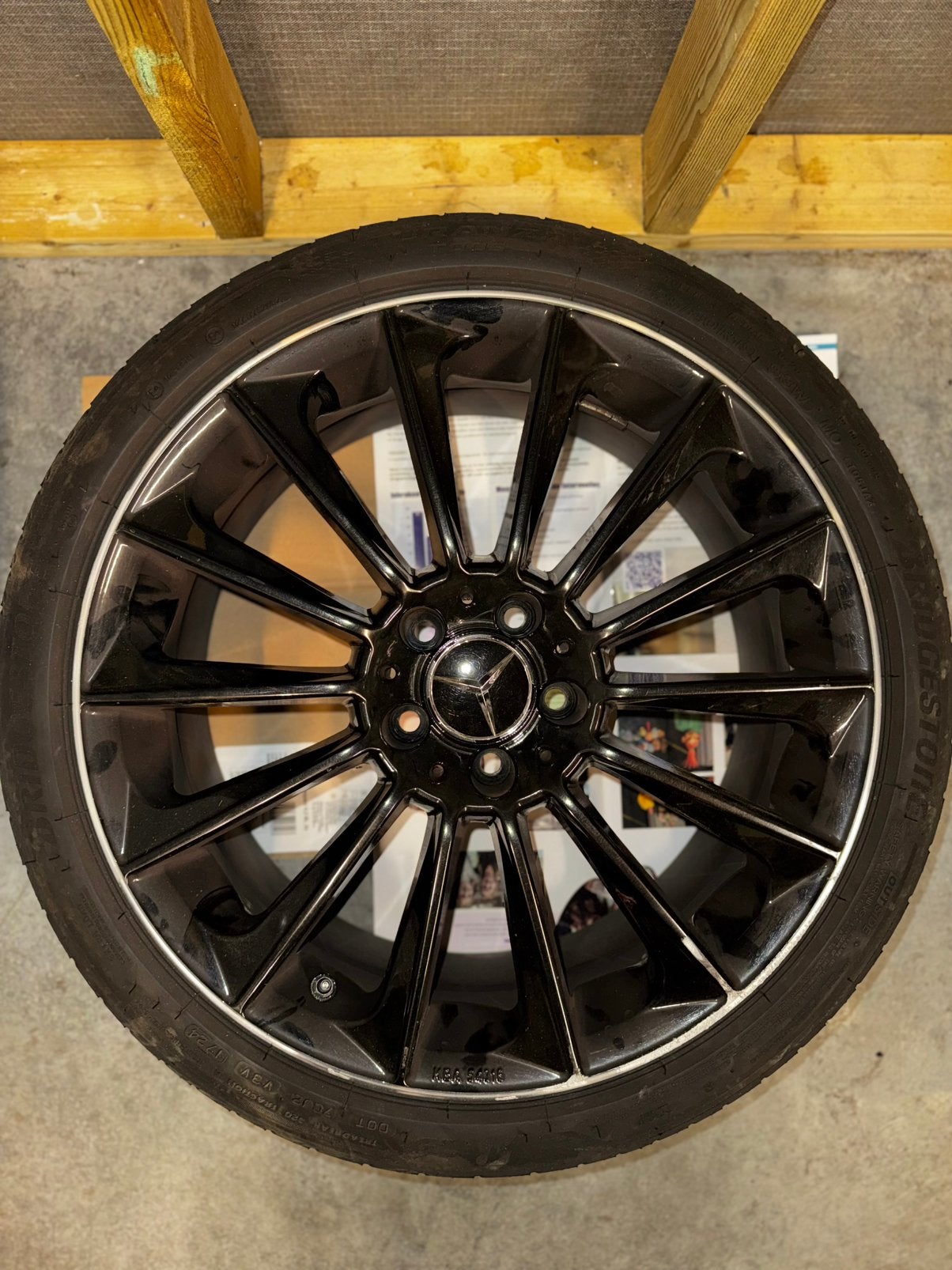 Mercedes AMG velgen 19”  + 2 Extra Nieuwe Velgen, Autos : Pièces & Accessoires, Pneus & Jantes, Pneus et Jantes, Véhicule de tourisme