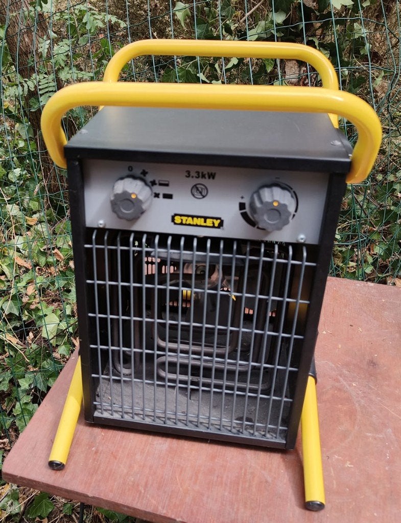 Elektrische ventilator kachel, Ophalen, Gebruikt, 800 watt of meer, Kachel