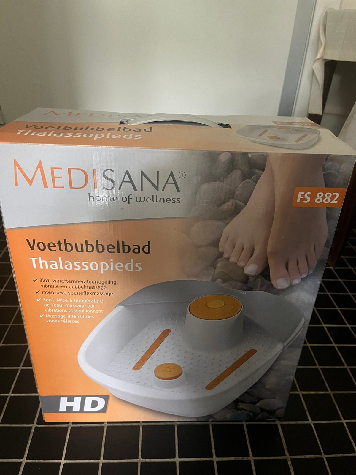 Thalasso-voeten, Ophalen, Zo goed als nieuw