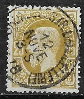 België OPC 32 Koning Leopold II, Postzegels en Munten, Ophalen of Verzenden, Gestempeld, Koninklijk huis