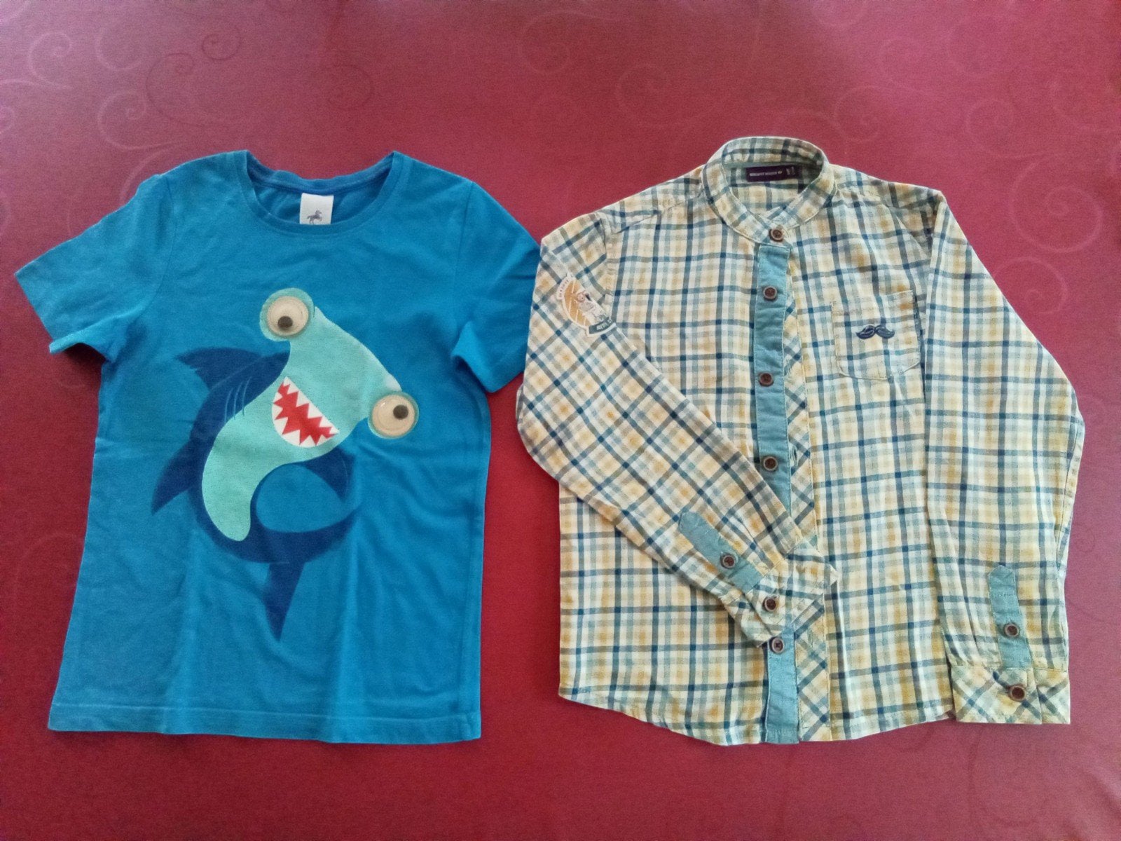 Kleding jongens M122. 3st voor 3 euro, Kinderen en Baby's, Ophalen of Verzenden, Zo goed als nieuw, Jongen, Setje