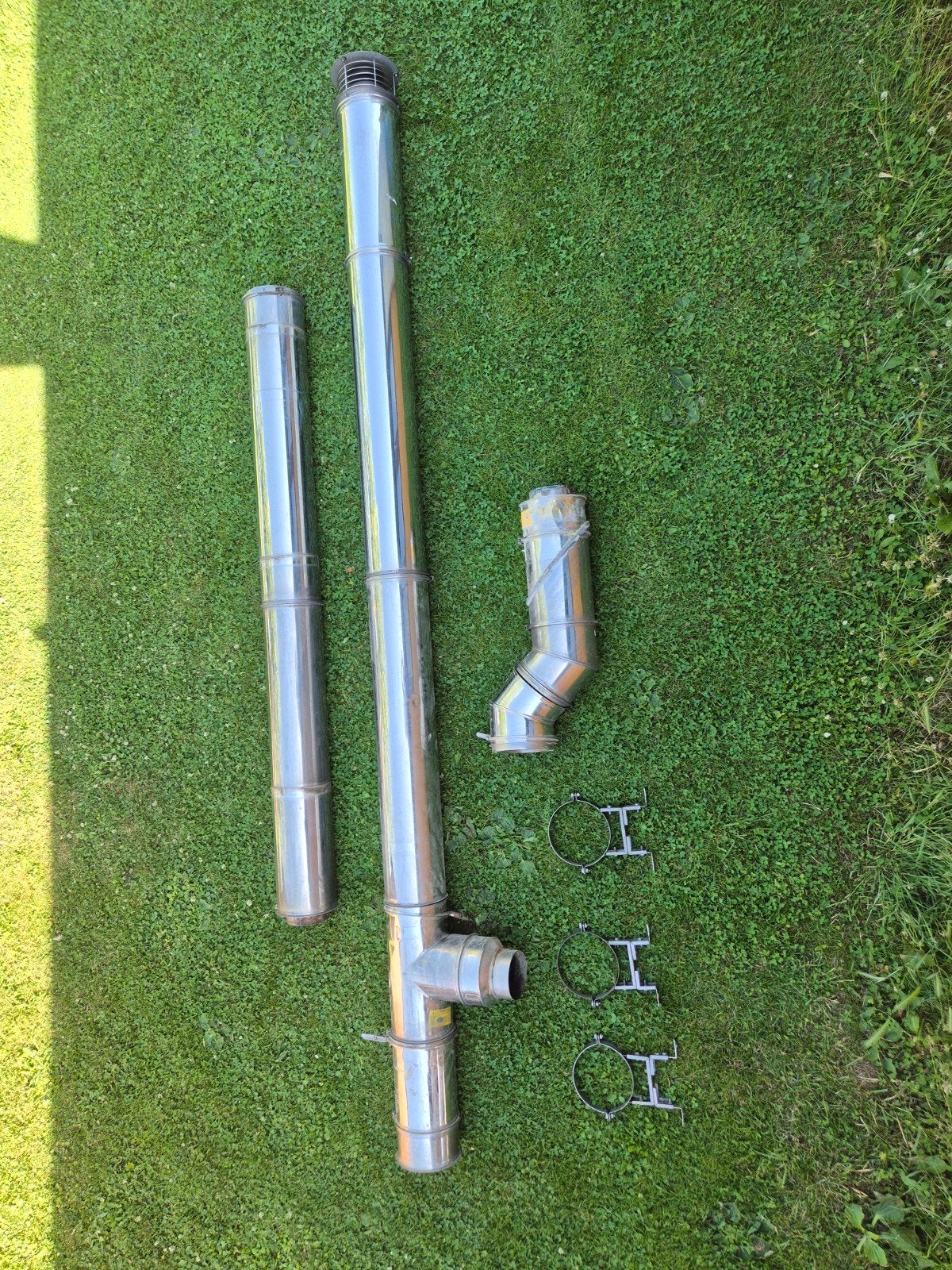Cheminée inox