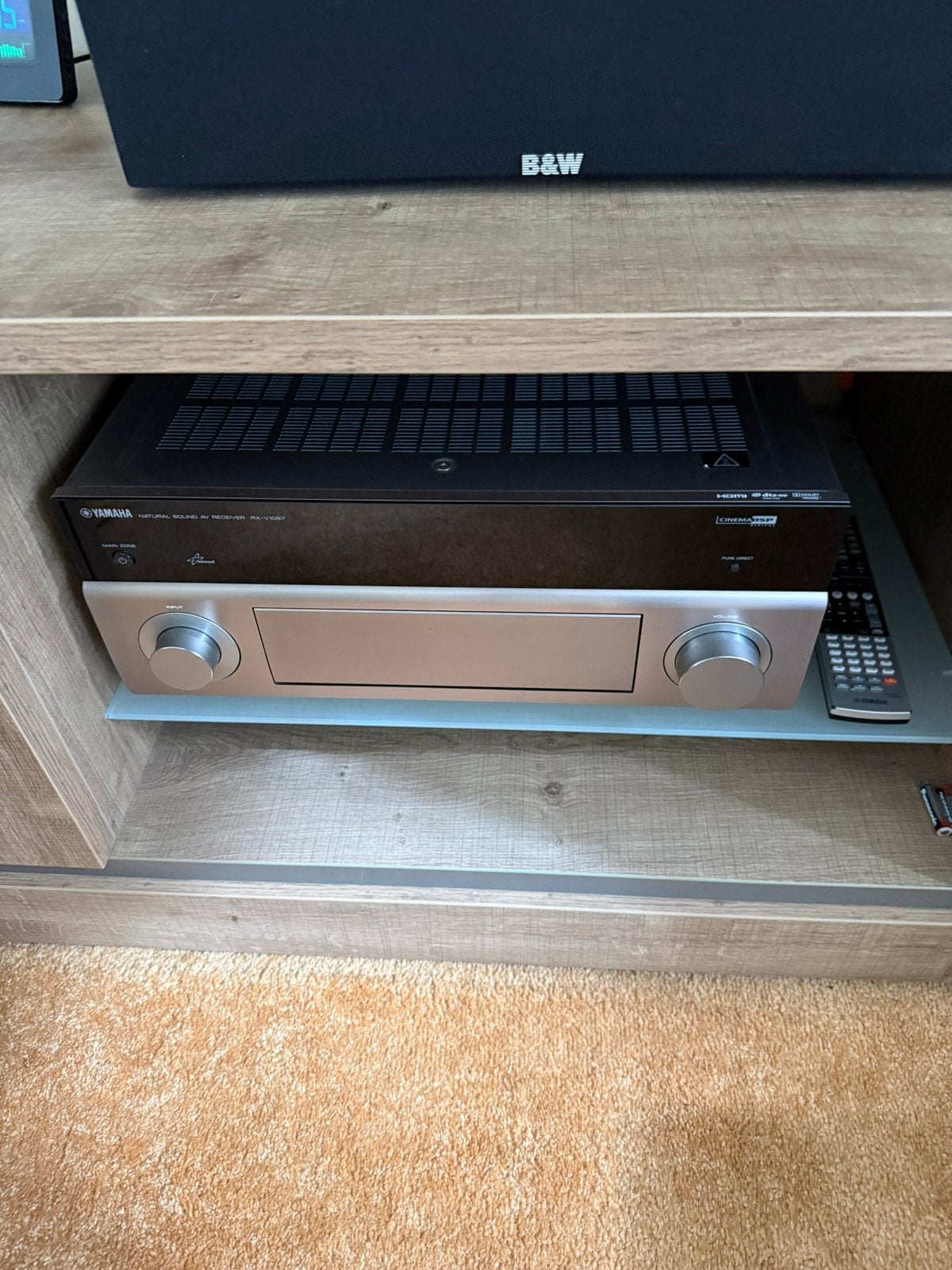 Yamaha natural sound AV Rx -V1067, Ophalen, Zo goed als nieuw