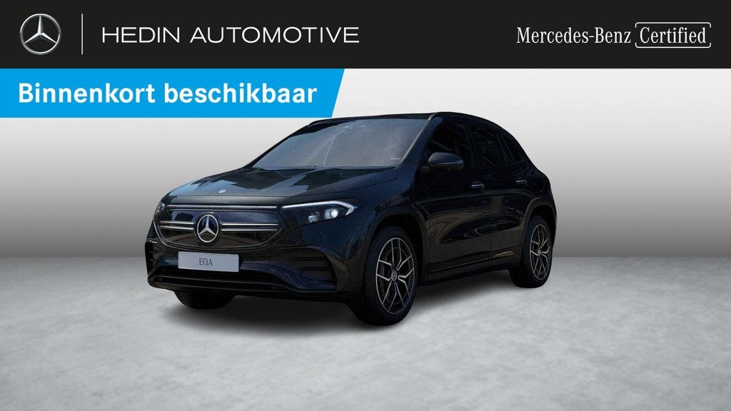 Mercedes-Benz EQA-Klasse 250 AMG Line | Panoramisch Dak | Do, Stof, Gebruikt, Zwart, 5 zetels