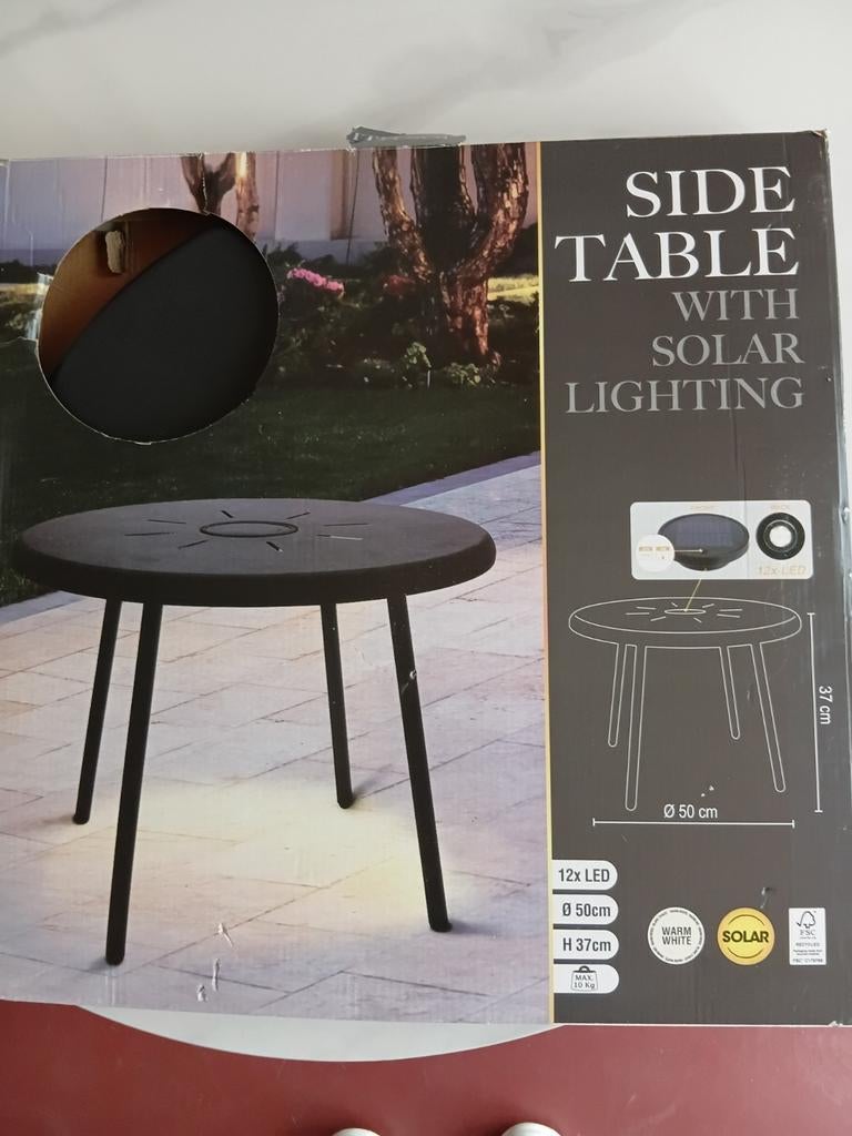 Table de jardin, Enlèvement