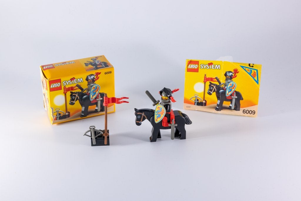 LEGO 6009 Black Knight (1992) - complet avec boîte, Enfants & Bébés, Jouets | Duplo & Lego, Instructions incluses, Enlèvement ou Envoi
