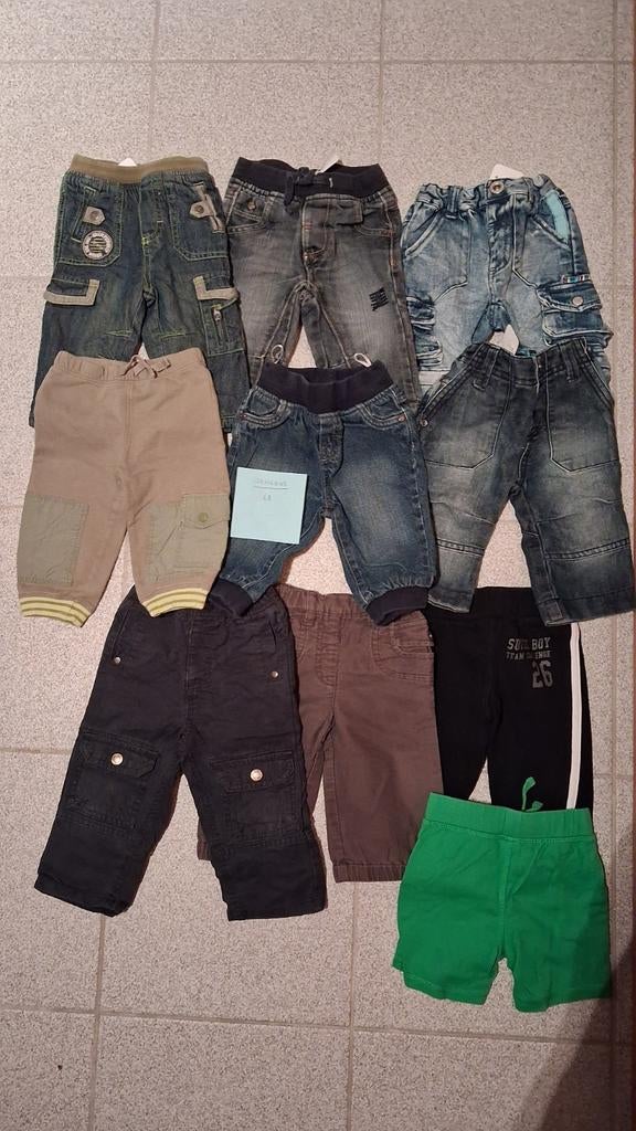 Broeken maat 68, Kinderen en Baby's, Babykleding | Maat 68, Broekje, Ophalen of Verzenden, Zo goed als nieuw, Jongetje