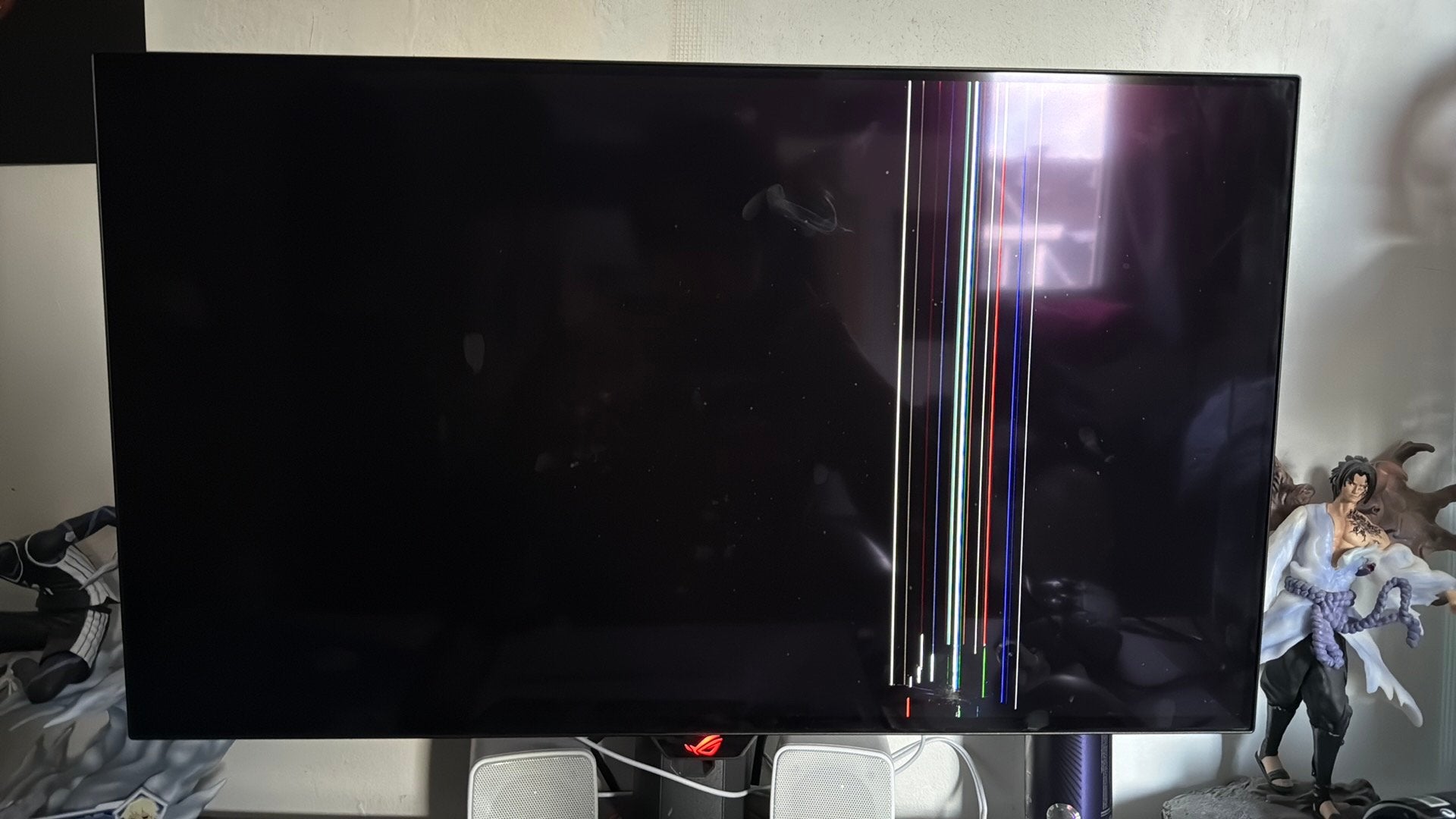 Asus Rog Oled 27inch Monitor Lees Beschrijving!, Computers en Software, Ophalen, Niet werkend