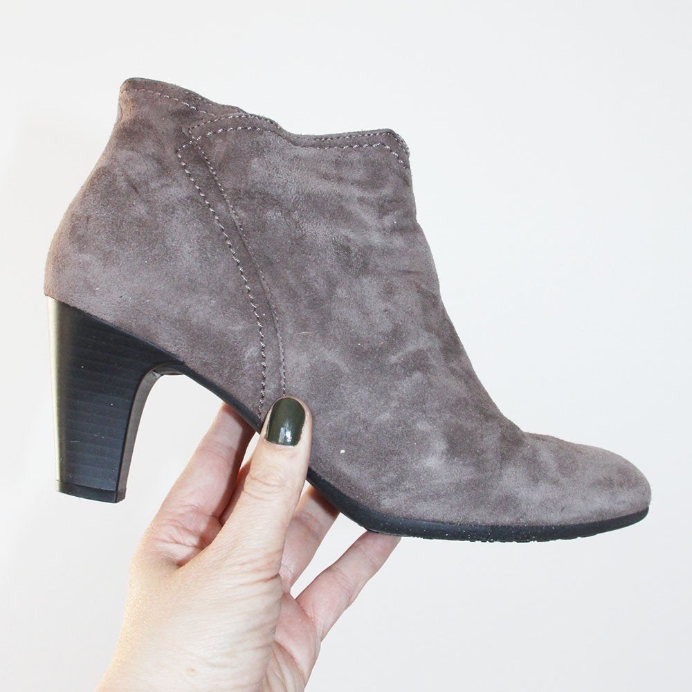Belles bottines Gabor en daim -s12 (taille 7/40) €55, -, Enlèvement ou Envoi, Autres couleurs, Gabor, Comme neuf